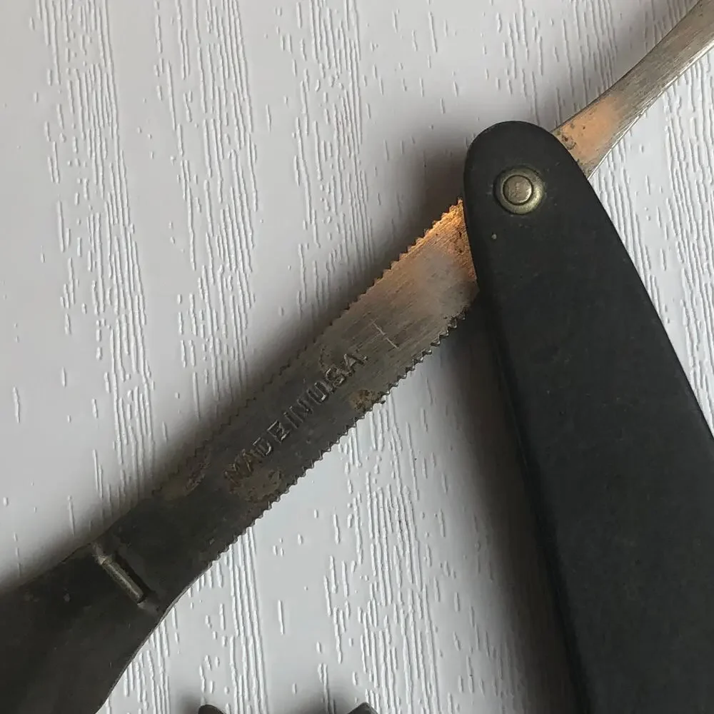 Vintage Durham Duplex Demonstrator Safety Shaving Straight Razor